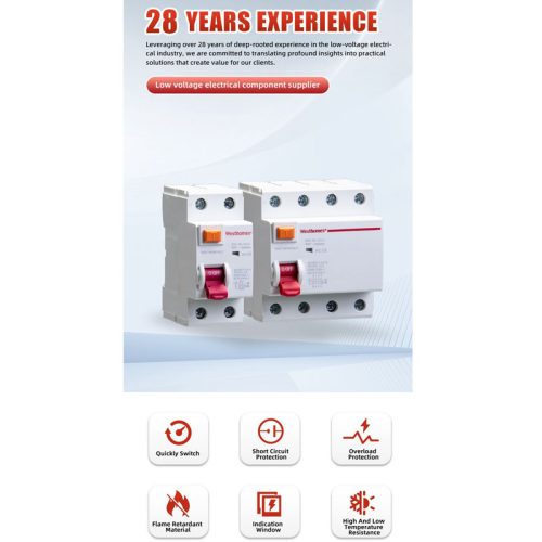 High Quality WR2L-63 4P RCCB