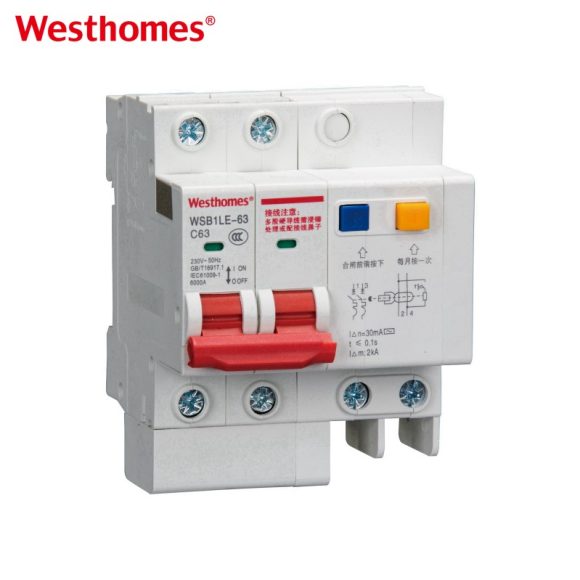 WSB1LE-80 1P+N RCBO