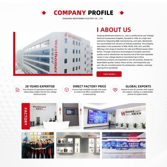 WRO1-63 1P+N Residual Current Breaker with Overvoltage Protection