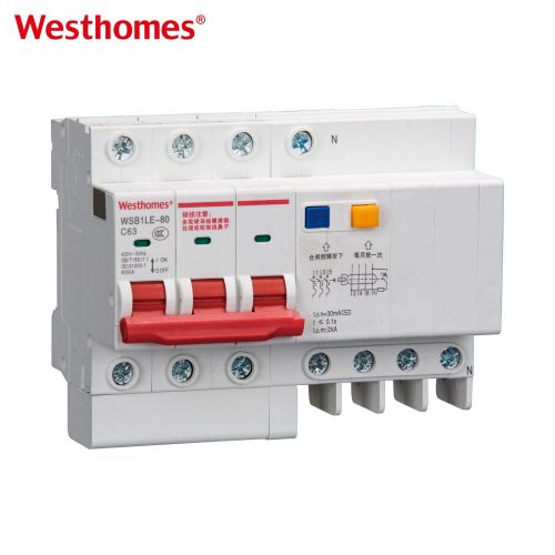 Versatile WSB1LE-80 3P+N RCBO