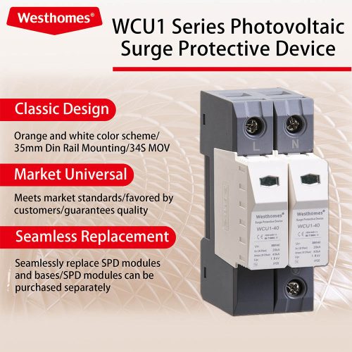 3P AC DC Surge Arrester