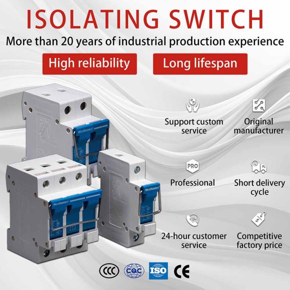 3P 100A Miniature Isolator WSH3-100