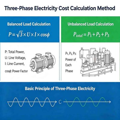 How to Calculate Single-Phase and Three-Phase Electricity Rates