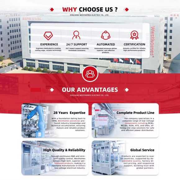 Westhomes WCU8-40 SPD 40kA Surge Arrester