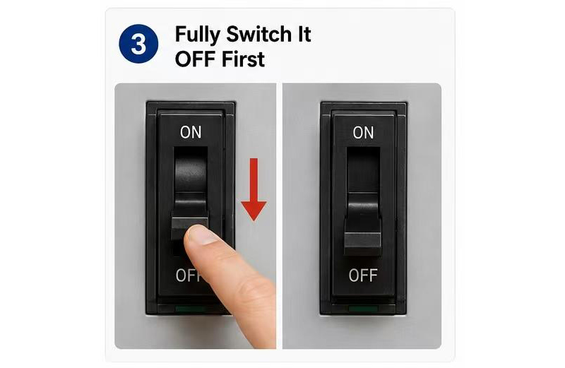 Fully Switch It OFF First