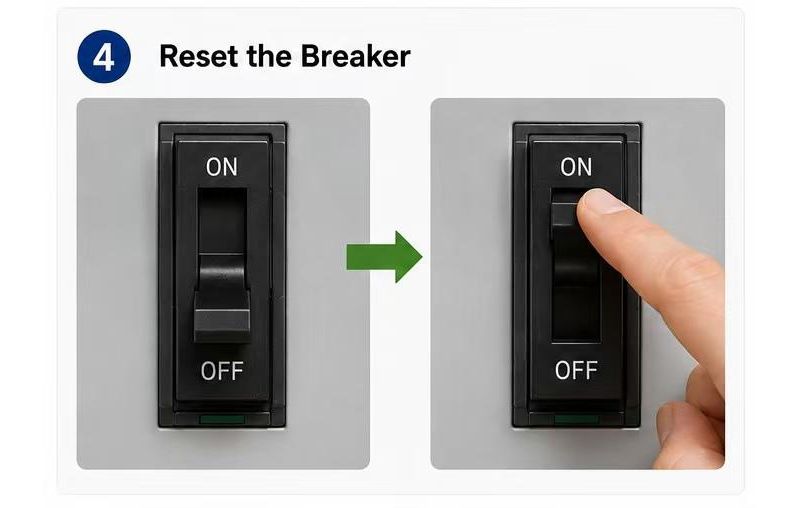 Reset the Breaker