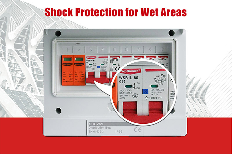 Shock Protection for Wet Areas