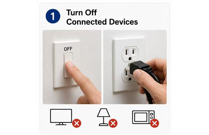Turn Off Connected Devices