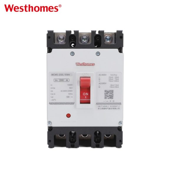 WCM5 series Double cover MCCB Moulded Case Circuit Breaker
