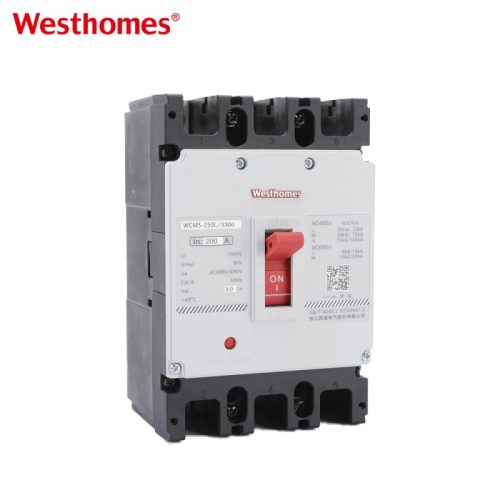 WCM5 series Double cover MCCB Moulded Case Circuit Breaker