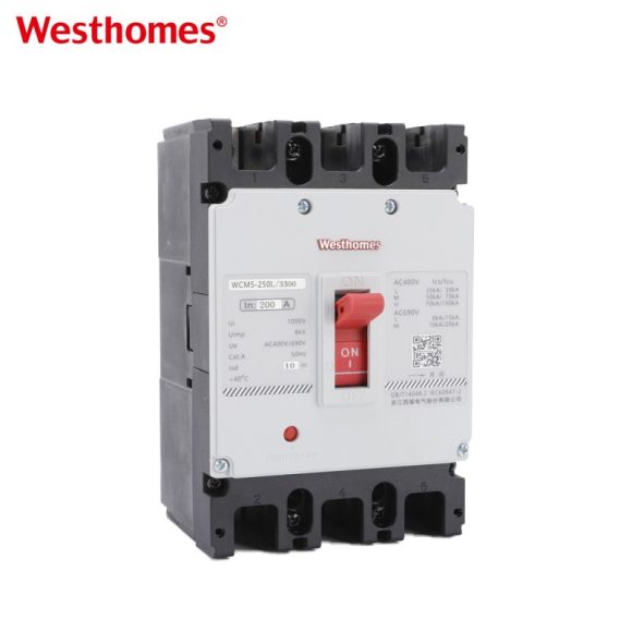 WCM5 series Double cover MCCB Moulded Case Circuit Breaker