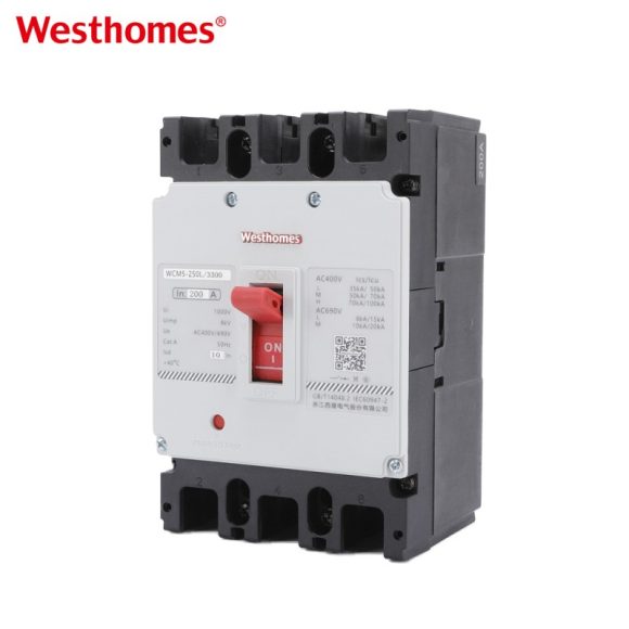 WCM5 series Double cover MCCB Moulded Case Circuit Breaker