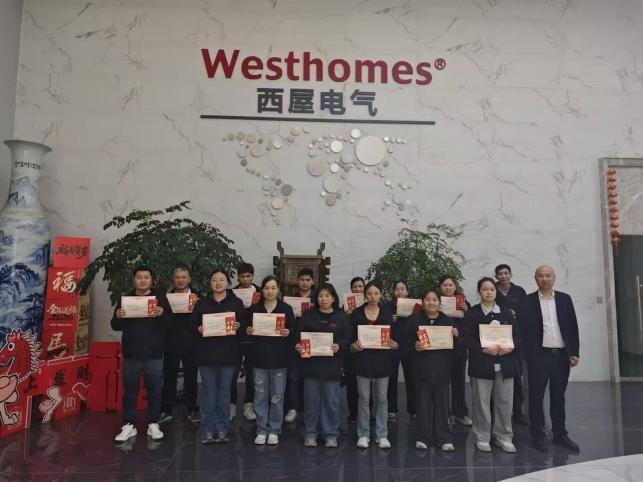 Westhomes recently hosted its Monthly Outstanding