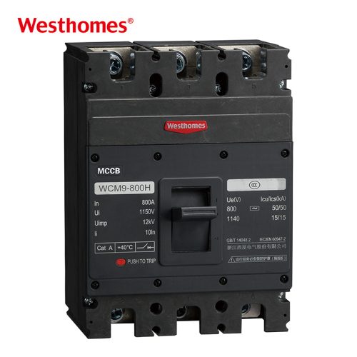 WCM9-250 High Voltage MCCB Thermal-Magnetic Protection