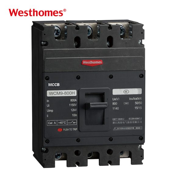 WCM9-250 High Voltage MCCB Thermal-Magnetic Protection