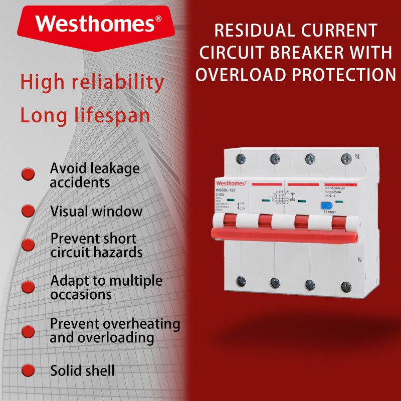 WSB9L-125 Residual Current Circuit Breaker