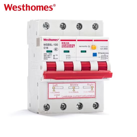 EV charger circuit breaker application example